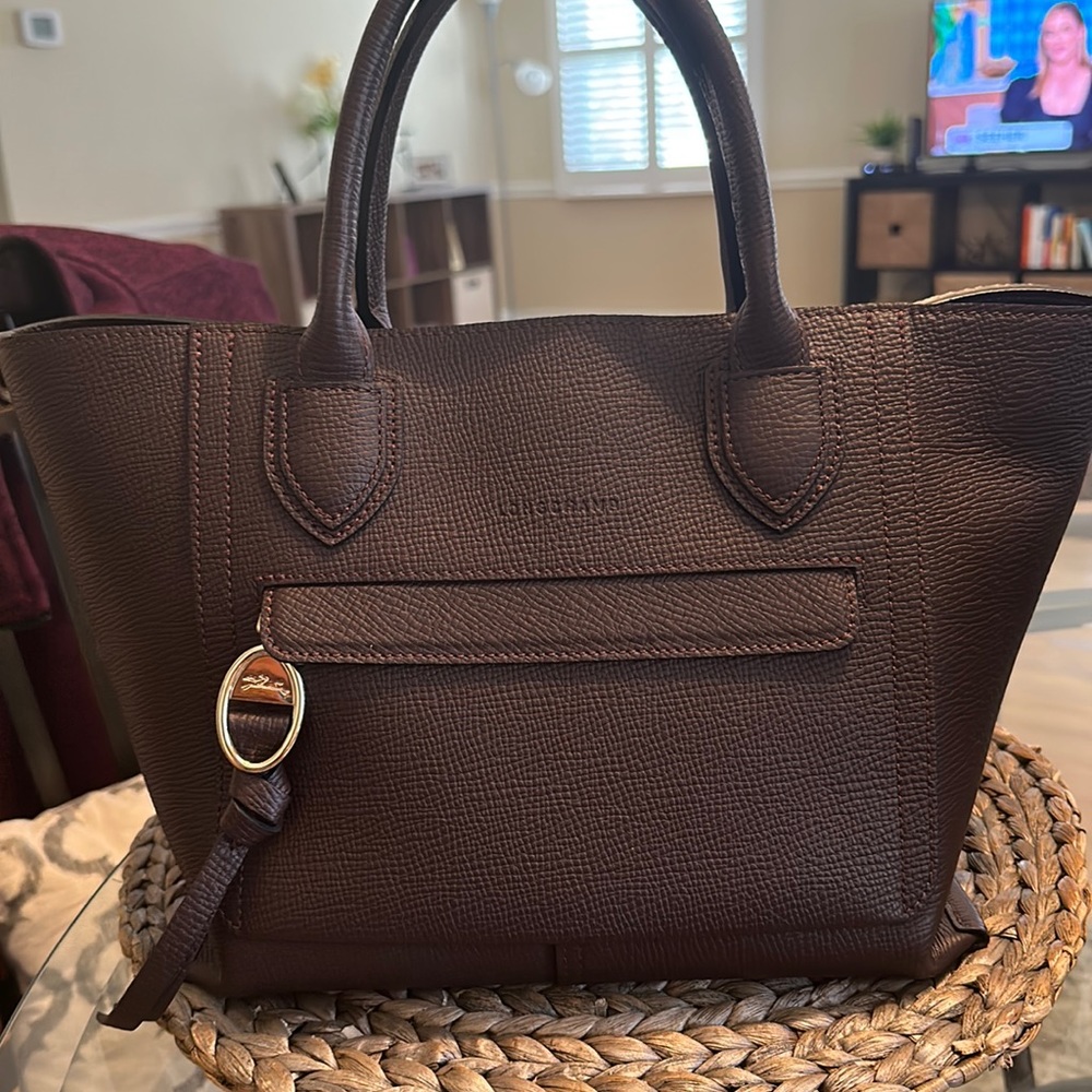 Longchamp Mailbox Top Handle Bag - Medium Size